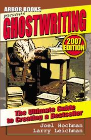 Front cover of Ghostwriting by Joel Hochman
