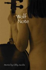 Cover of: Wolf Note (First Books) | Libby Jacobs