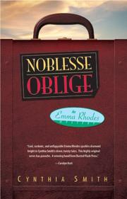 Noblesse Oblige by Cynthia Smith