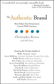 Cover of: The Authentic Brand by Christopher Rosica