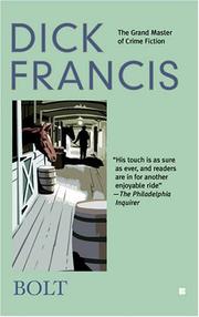 Bolt by Dick Francis