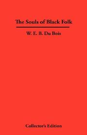 Cover of: The Souls of Black Folk by W. E. B. Du Bois