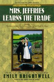 Cover of: Mrs. Jeffries learns the trade