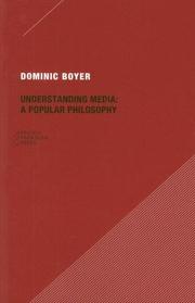 Cover of: Understanding Media: A Popular Philosophy (Paradigm)