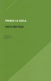 Cover of: Pasta and Pizza (Paradigm) by Franco La Cecla