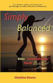 Cover of: Simply Balanced | Christina, M Downs