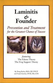 Cover of: Laminitis and Founder: Prevention and Treatment for the Greatest Chance of Success featuring the Edema Theory and the Frog Support Theory