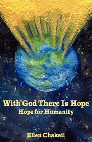 Cover of: With God There Is Hope: Hope For Humanity