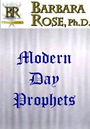 Cover of: Modern Day Prophets