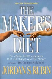 Cover of: The maker's diet by Jordan Rubin