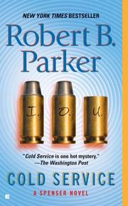 Cover of: Cold Service (Spenser)