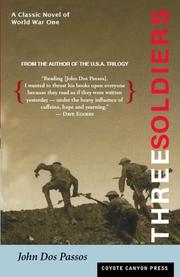 Cover of: Three Soldiers by John Dos Passos