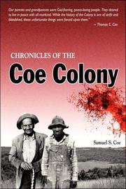 Cover of: Chronicles of the Coe Colony