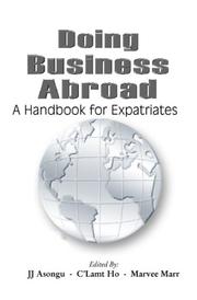 Cover of: DOING BUSINESS ABROAD by JJ Asongu, abc, Marvee Marr