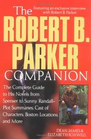 Cover of: The Robert B. Parker companion
