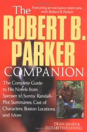 Cover of: The Robert B. Parker companion by Dean James