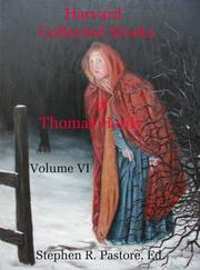 Cover of: The Harvard Collected Works of Thomas Hardy