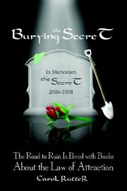 Cover of: Burying the Secret | Carol Rutter