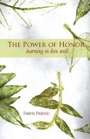 Cover of: The Power of Honor