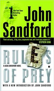 Rules of Prey (Lucas Davenport Mysteries) by John Sandford