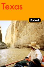 Cover of: Fodor's Texas by Fodor's