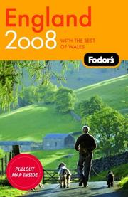 Cover of: Fodor's England 2008