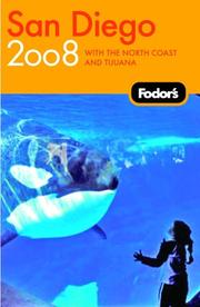 Cover of: Fodor's San Diego 2008