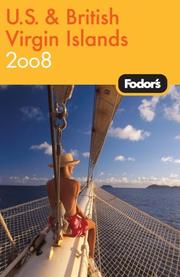 Cover of: Fodor's U.S. and British Virgin Islands 2008