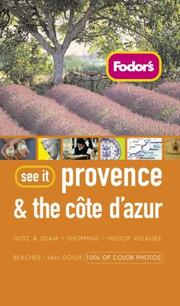 Cover of: Fodor's See It Provence and the Cote d'Azur, 2nd Edition (Fodor's See It)