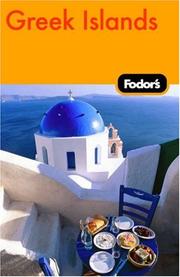 Cover of: Fodor's Greek Islands: With the Best of Athens (Fodor's Gold Guides)
