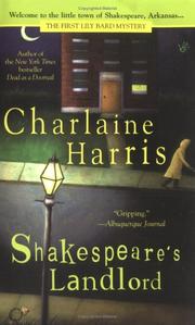 Shakespeare's Landlord (The First Lily Bard Mystery) by Charlaine Harris