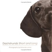 Cover of: Dachshunds Short and Long by Amanda Jones