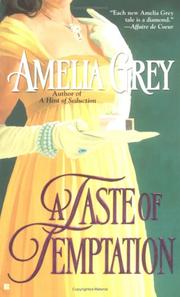 Cover of: A Taste of Temptation by Amelia Grey