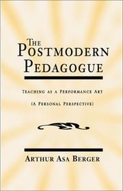 Cover of: The Postmodern Pedagogue: Teaching As a Performance Art (Aa Personal Perspective)