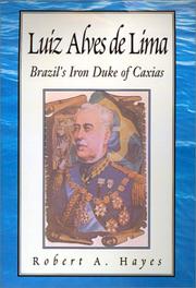 Cover of: Luiz Alves De Lima by Robert A. Hayes