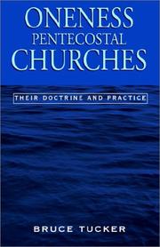 Cover of: Oneness Pentecostal Churches