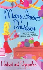 Cover of: Undead and Unpopular (Queen Betsy, Book 5) by MaryJanice Davidson