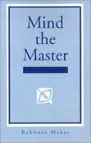 Cover of: Mind the Master