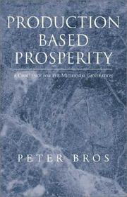 Cover of: Production Based Prosperity