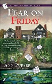Cover of: Fear on Friday (Lois Meade Mysteries) by Ann Purser