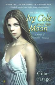 Cover of: Ivy Cole and the Moon by Gina Farago