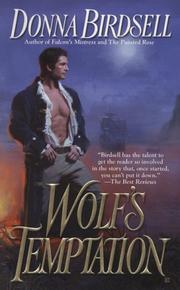 Cover of: Wolf's Temptation by Donna Birdsell, Donna Birdsell