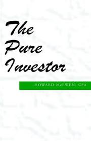 Cover of: The Pure Investor