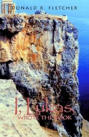 Cover of: I, Lukas, Wrote the Book | Donald R. Fletcher