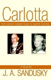 Cover of: Carlotta | J. A. Sandusky