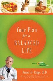 Cover of: Your Plan For a Balanced Life