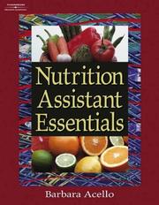Cover of: Nutrition Assistant Essentials