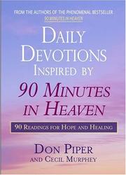 Cover of: Daily Devotions Inspired by 90 Minutes in Heaven by Don Piper, Cecil Murphey