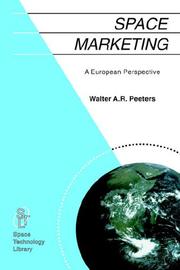 Cover of: Space Marketing by W. Peeters