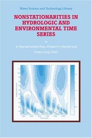 Cover of: Nonstationarities in Hydrologic and Environmental Time Series (Water Science and Technology Library) by A. Ramachandra Rao, A.R. Rao, K.H. Hamed, Huey-Long Chen, A.R. Rao, K.H. Hamed, Huey-Long Chen